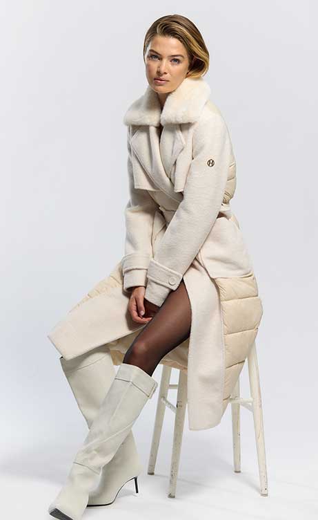 ELYSEE COAT WINTER WHITE