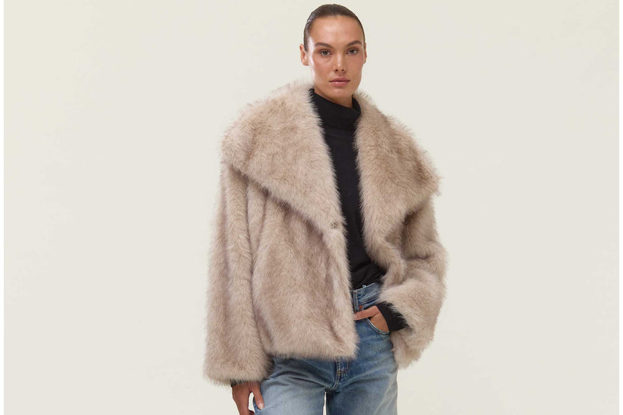 FAUX FUR JACKETS & COATS
