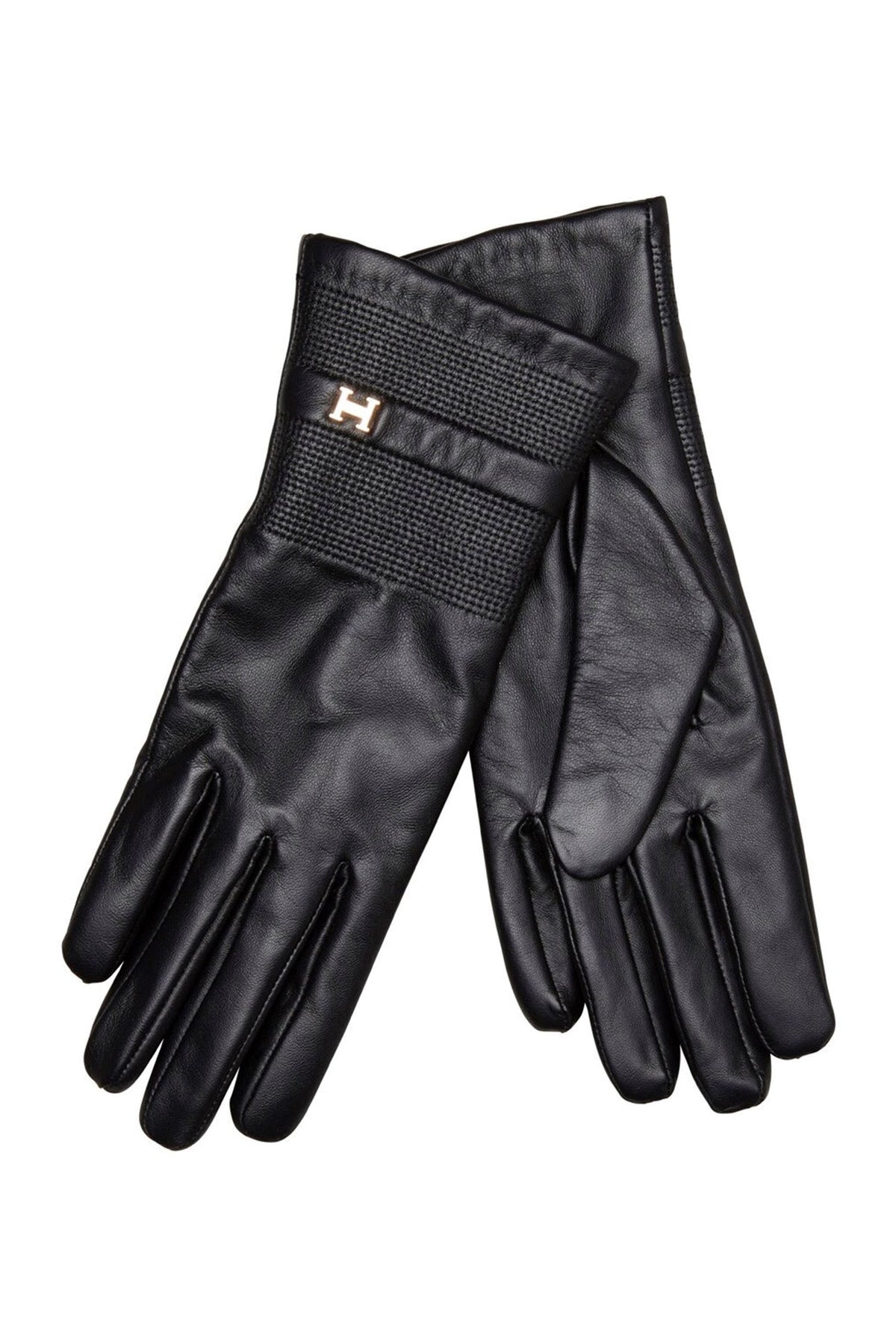 Buy black deals leather gloves