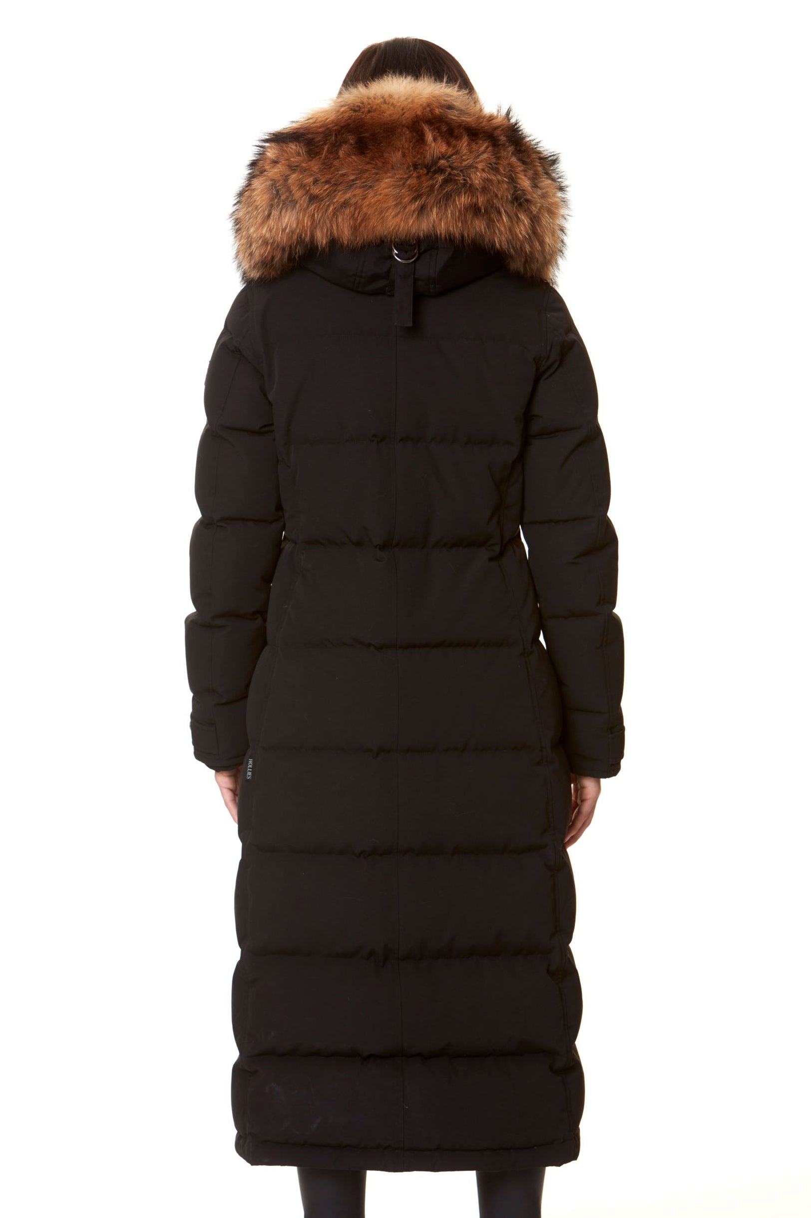 HOLLIES - METRO BLACK/NATURE - DOWN JACKET — Hollies.se